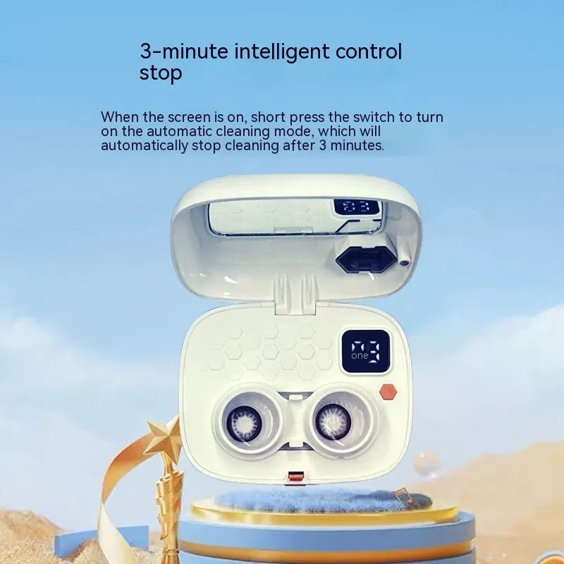 Automatic Contact Lens Cleaning Machine Electric Ultrasonic Flushing