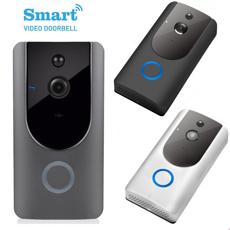 Smart home visual doorbell M2 wireless remote home monitoring UBox video voice intercom WIFI doorbell