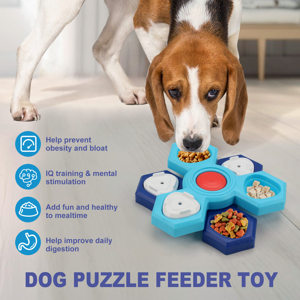 Layers Slow Feeder Puzzle Dog Bowls Assemble Slow Eating Bowl For Dogs Non-slip Interactive Dog Puzzle Game Slow Bowl Pet Products