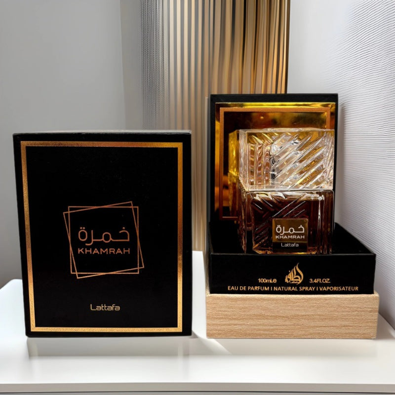 Lattafa KHAMRAH Middle East Arab Dubai men's perfume gift box - 100ml