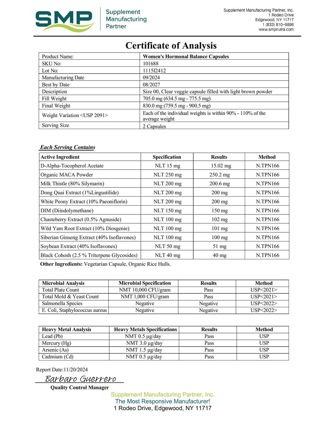 LiveGood Hormonal Balance For Women