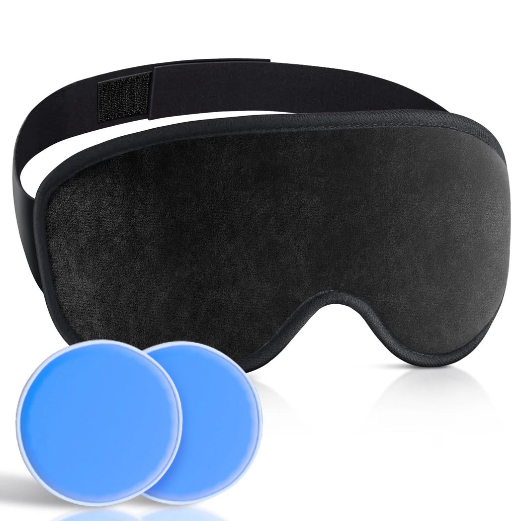 Reusable Hot & Cold Gel Eye Mask – Cooling & Warming Comfort