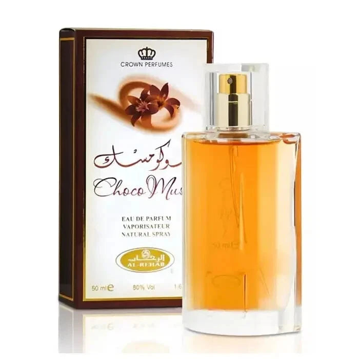 Choco Musk 50ml EDP by Al Rehab | Sweet Unisex Long Lasting Chocolate Perfume