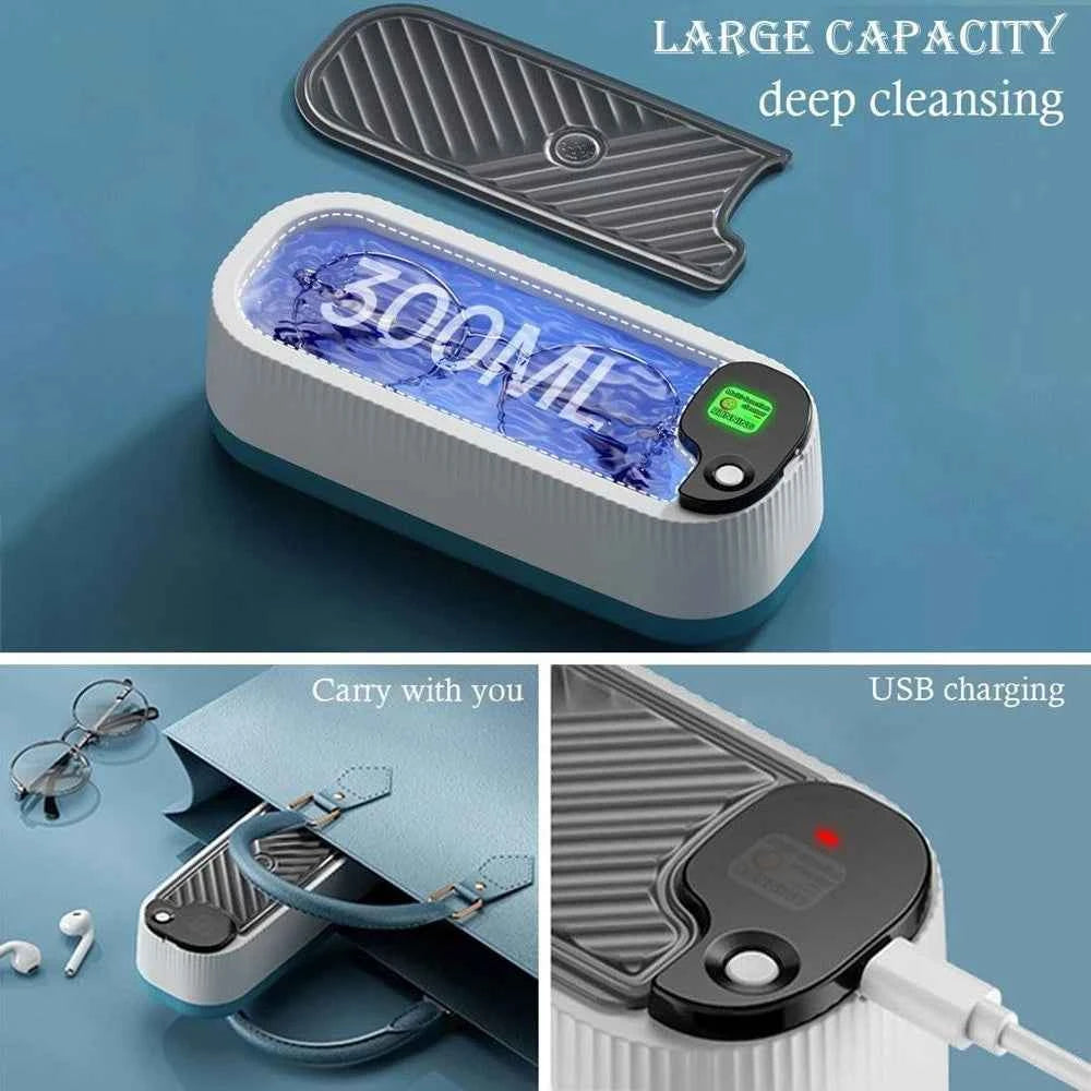 300 ml Ultrasonic Jewellery Cleaner with 3 Cleaning Modes