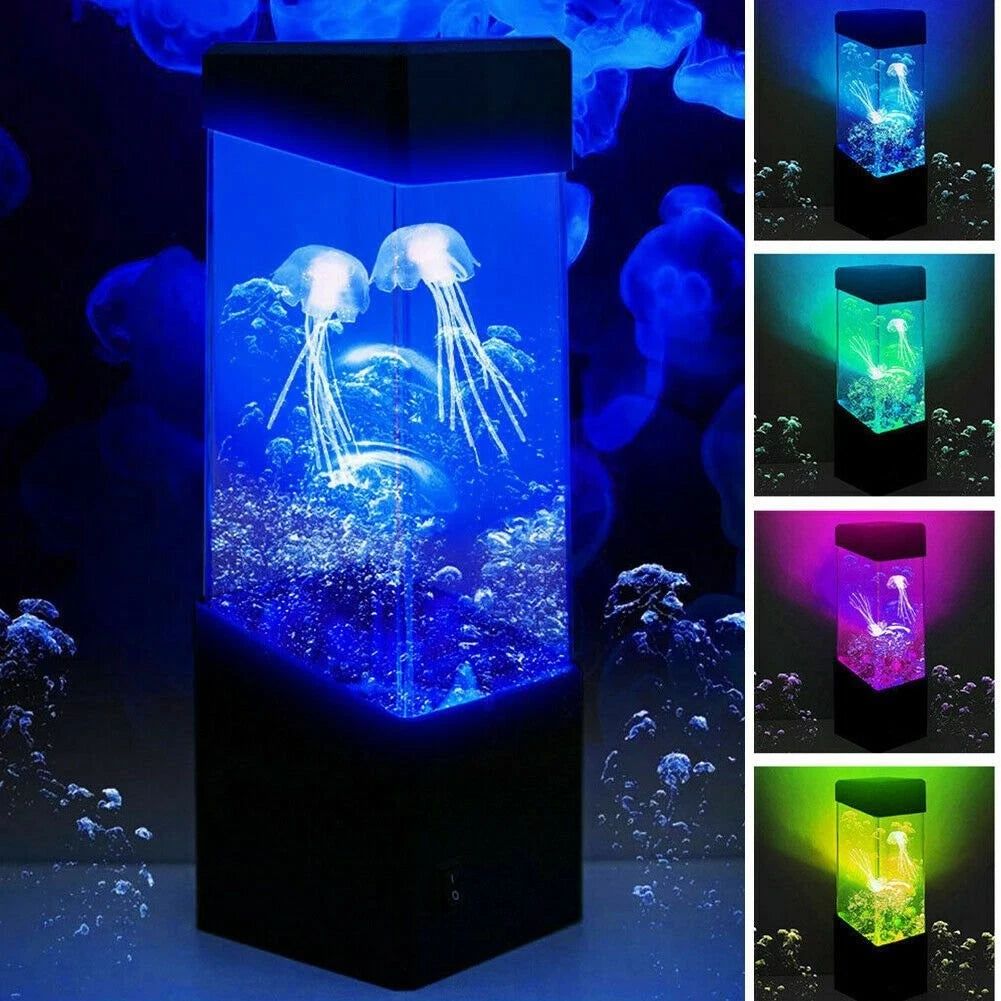 Colour-Changing LED Jellyfish Aquarium Mood Lamp