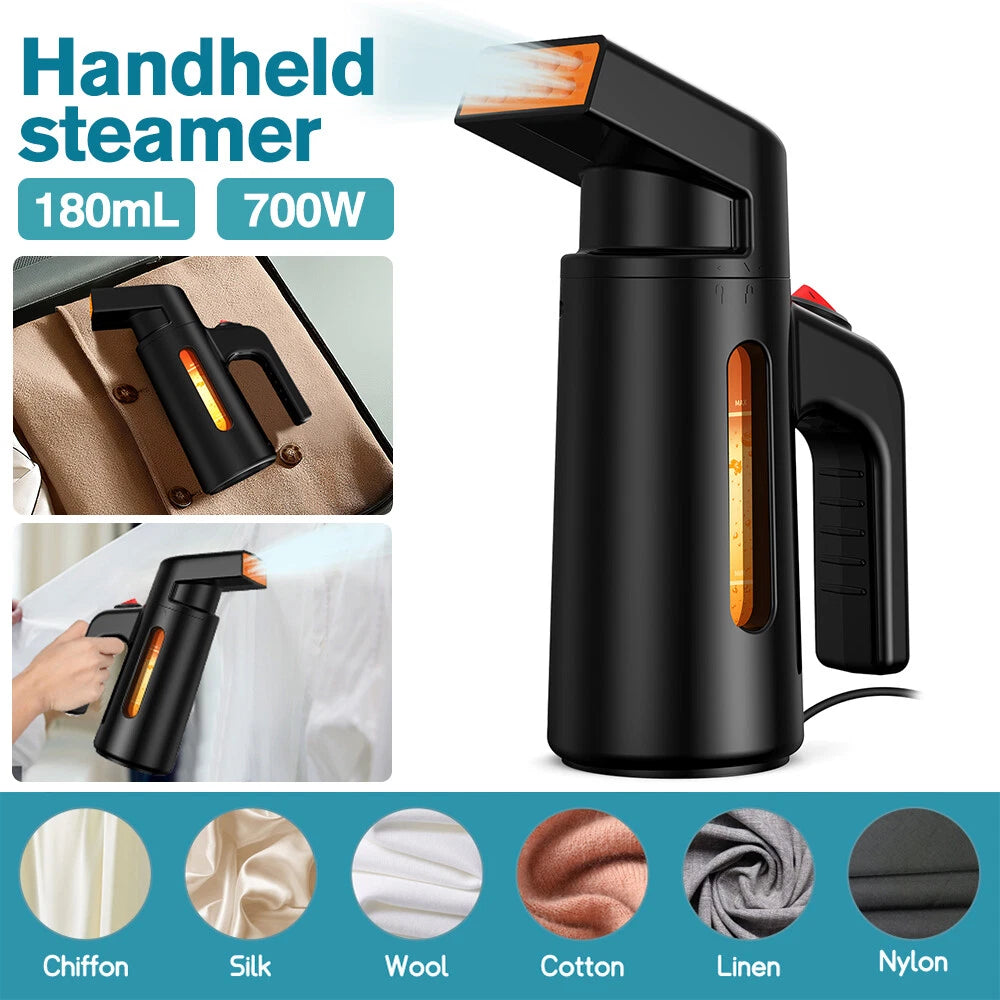 Handheld Garment Steamer - Fast Heat Portable Device 700W