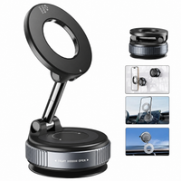 Foldable Magnetic Car Phone Holder | 360° Suction Mount