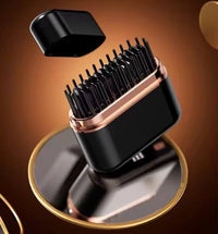 Wireless hair straightener comb negative ions do not hurt hair portable straight curl dual lazy charging hair straightener