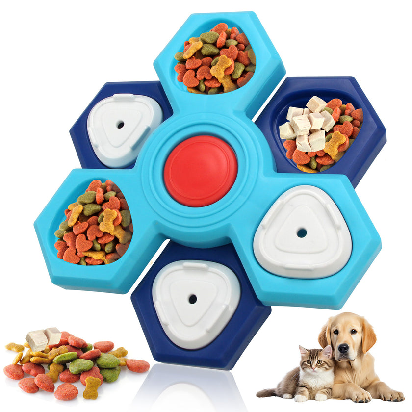 Layers Slow Feeder Puzzle Dog Bowls Assemble Slow Eating Bowl For Dogs Non-slip Interactive Dog Puzzle Game Slow Bowl Pet Products
