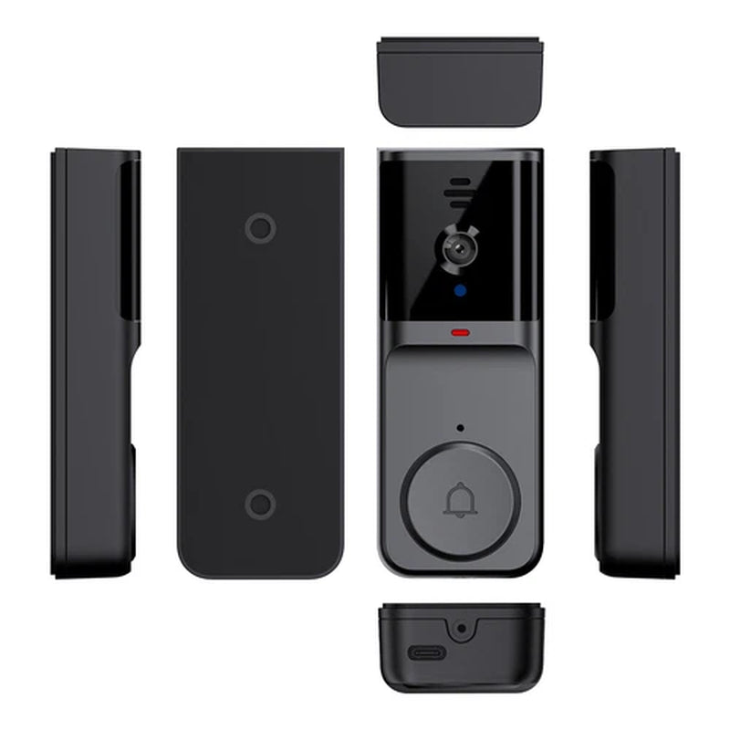 Smart Wifi Wireless Video Doorbell Security Streaming Camera Door Bell Intercom
