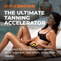 BYROKKO Shine Brown Original Tanning Cream 210ml | Sunbed Tan Accelerator