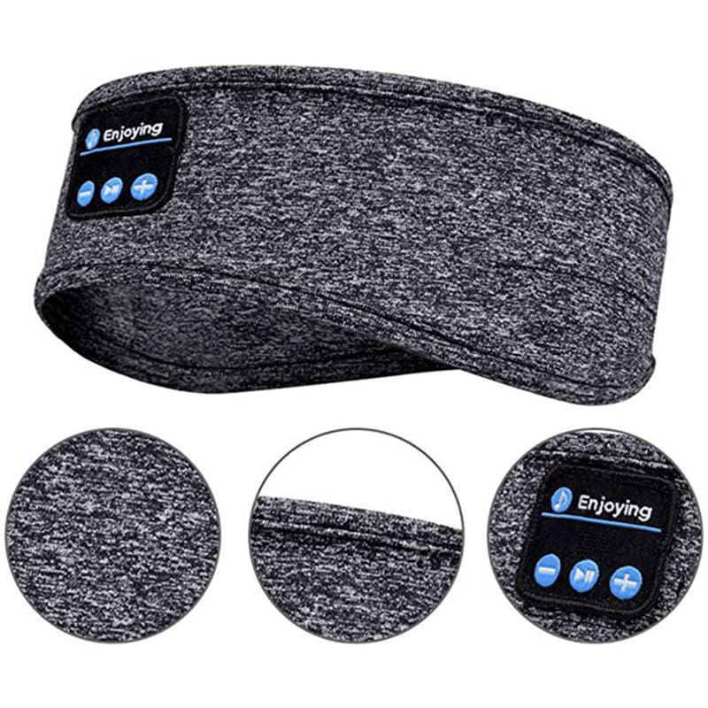 Factory direct sales sleep headphones, Bluetooth headscarf, wireless music sports headband, built-in sleep music eye mask