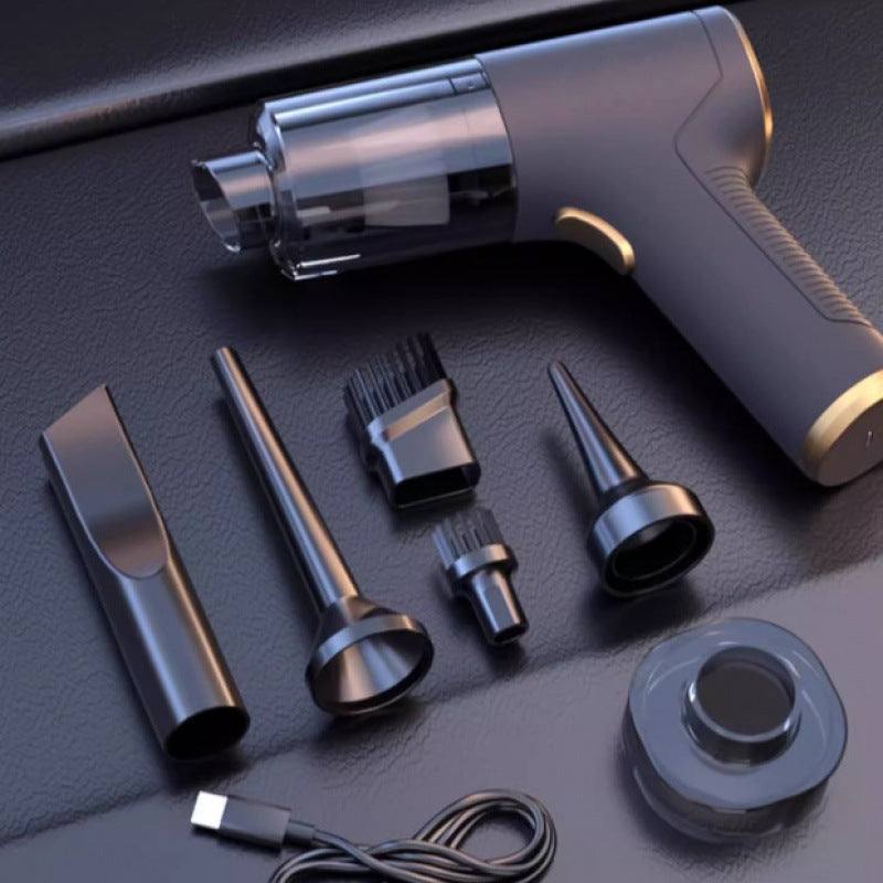 Portable charging hand-held brushless powerful small dust blower Large suction car vacuum cleaner