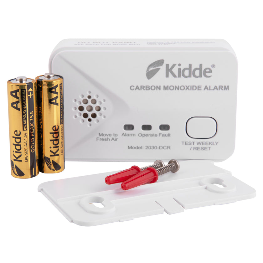 Kidde 2030-DCR Carbon Monoxide Alarm – 10-Year Sensor Life
