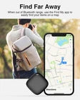 Air Tag Tracker for Apple - Works with 'Find My' App - Black