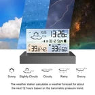 Digital Thermometer Indoor &Outdoor Weather Station Wireless Clock Calendar