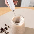 USB Rechargeable 3-Speed Handheld Milk Frother