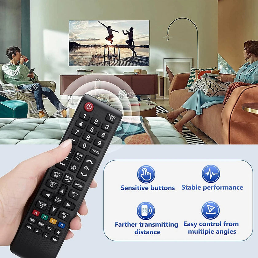 Samsung Compatible TV Remote Control Universal BN59-01175N Replacement Smart TV Led 4K