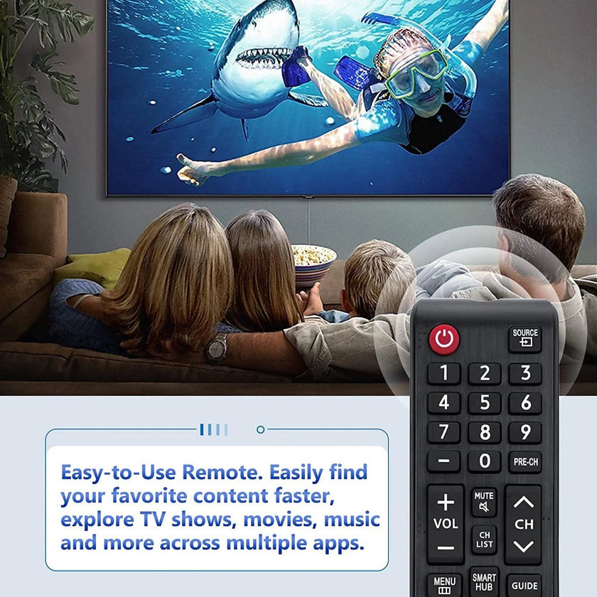 Samsung Compatible TV Remote Control Universal BN59-01175N Replacement Smart TV Led 4K