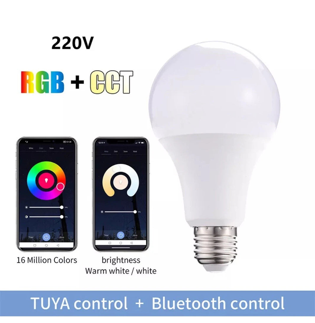 2 Pack - Gosund E27 9W WiFi RGB Smart LED Light Bulb for Amazon Alexa Google Home