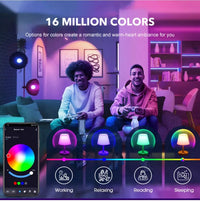 2 Pack - Gosund E27 9W WiFi RGB Smart LED Light Bulb for Amazon Alexa Google Home