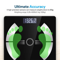 Smart Scales for Body Weight Body Fat, Bluetooth Body Fat Digital Scale with APP