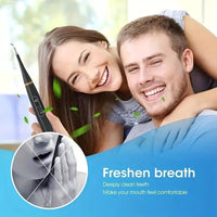 Electric Ultrasonic Teeth Stain Remover and Cleaner - 7 Piece Kit