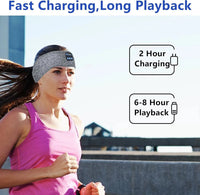 Headband Headphones - Soft Comfortable Fitting While Sleeping - Bluetooth 5.0