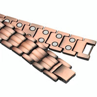 Mens PURE COPPER Bracelet Magnetic Therapy for Arthritis Pain Relief