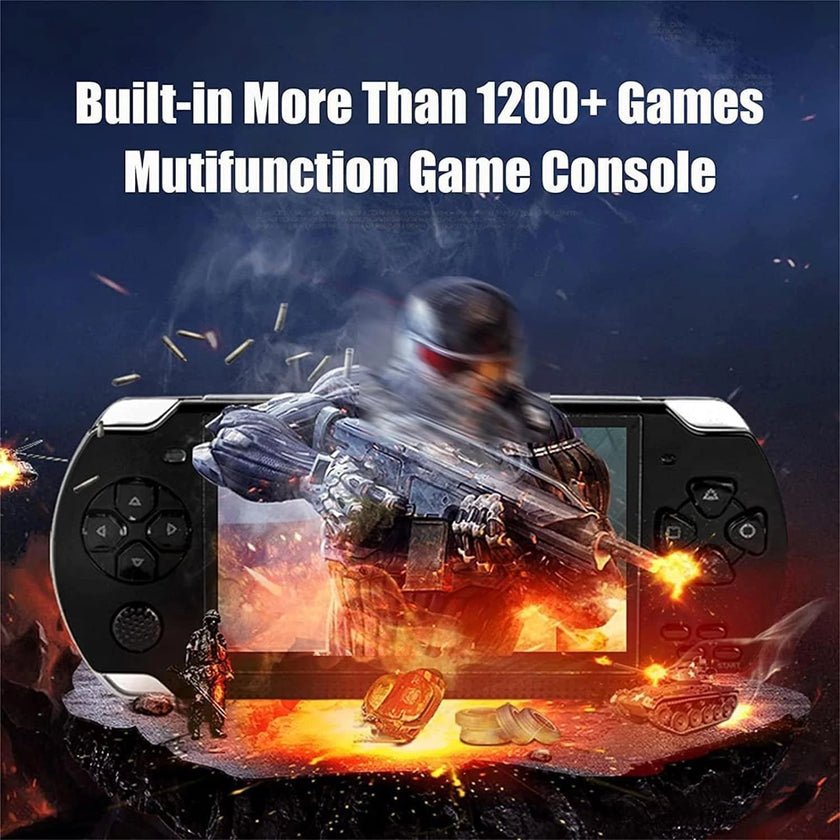 64 Bit 4.3" PSP Handheld Game Player 10000+ Games8GB X6 Portable Console Player