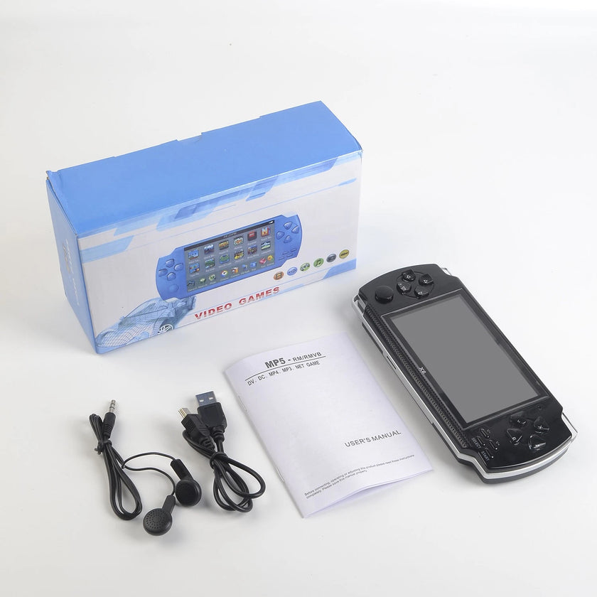 64 Bit 4.3" PSP Handheld Game Player 10000+ Games8GB X6 Portable Console Player