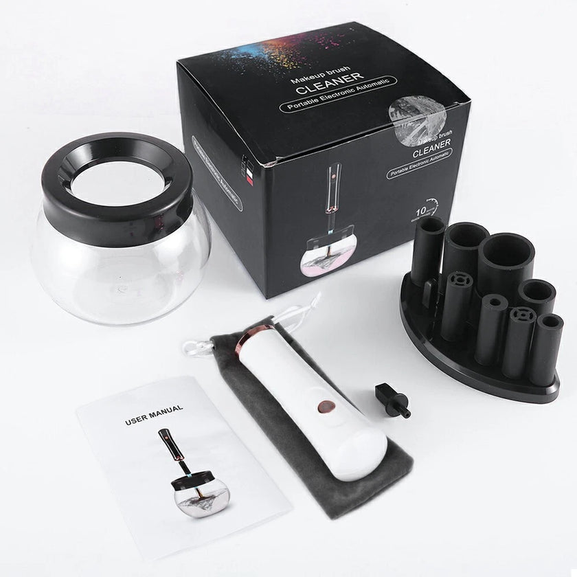 Automatic Electric Makeup Brush Cleaner and Dryer – Black