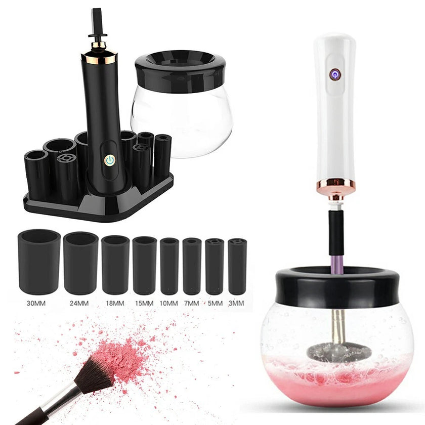 Automatic Electric Makeup Brush Cleaner and Dryer – Black