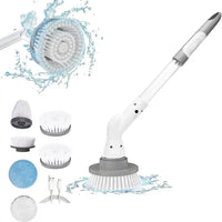 Cordless Electric Spin Scrubber for Bathroom & Home Cleaning