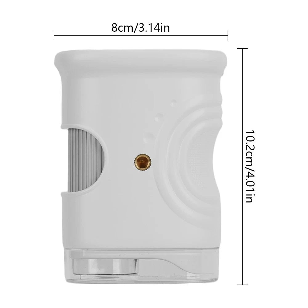 1000x Rechargeable Handheld Digital Microscope with 2-Inch Screen