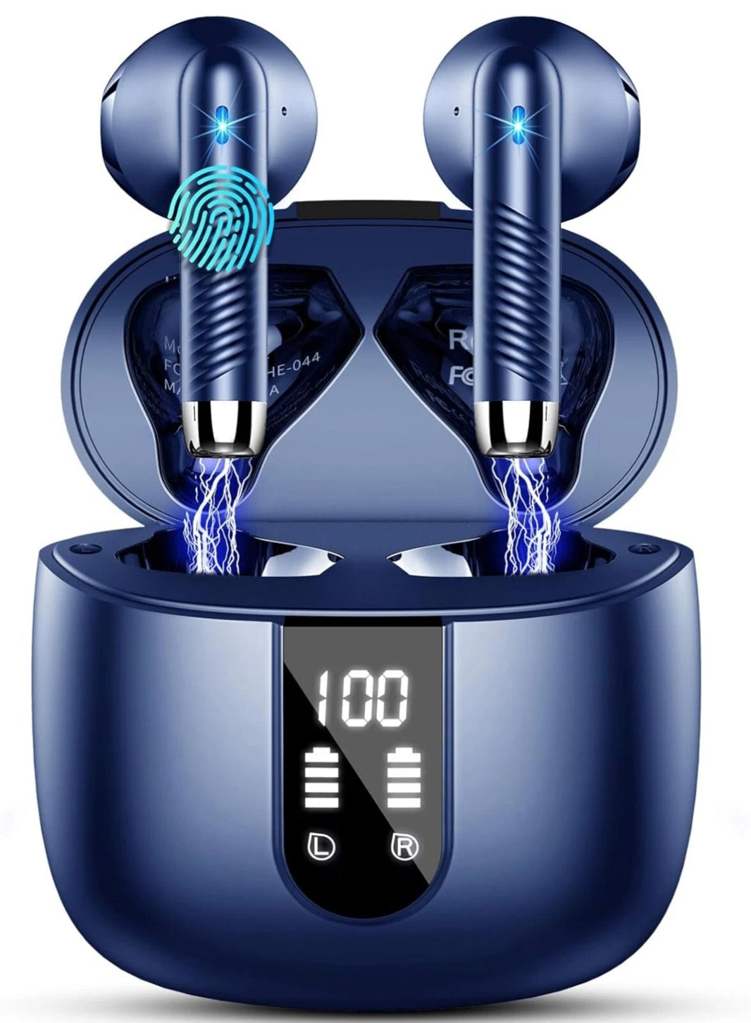 Bluetooth 5.4 Wireless Earbuds - Colour Blue