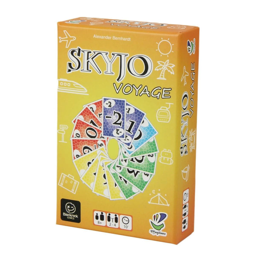 SKYJO VOYAGE Portable Travel Game Casual Party Board Game Card