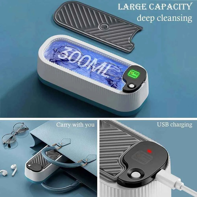 300 ml Ultrasonic Jewellery Cleaner with 3 Cleaning Modes