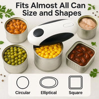 USB Rechargeable One-Touch Electric Can Opener