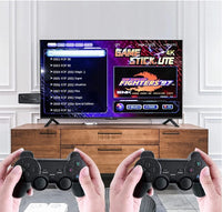 35000+ Retro Video Games Console - 4K HD TV Game Stick inc 2 Wireless Controllers
