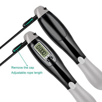 Cordless Skipping Rope for Fitness - Digital LCD Display