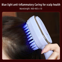 Rechargeable Scalp Massage Comb for Hair Growth, Red Light Therapy, Brush Head Massager