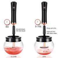 Automatic Electric Makeup Brush Cleaner and Dryer – Black
