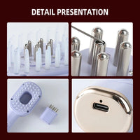 Rechargeable Scalp Massage Comb for Hair Growth, Red Light Therapy, Brush Head Massager