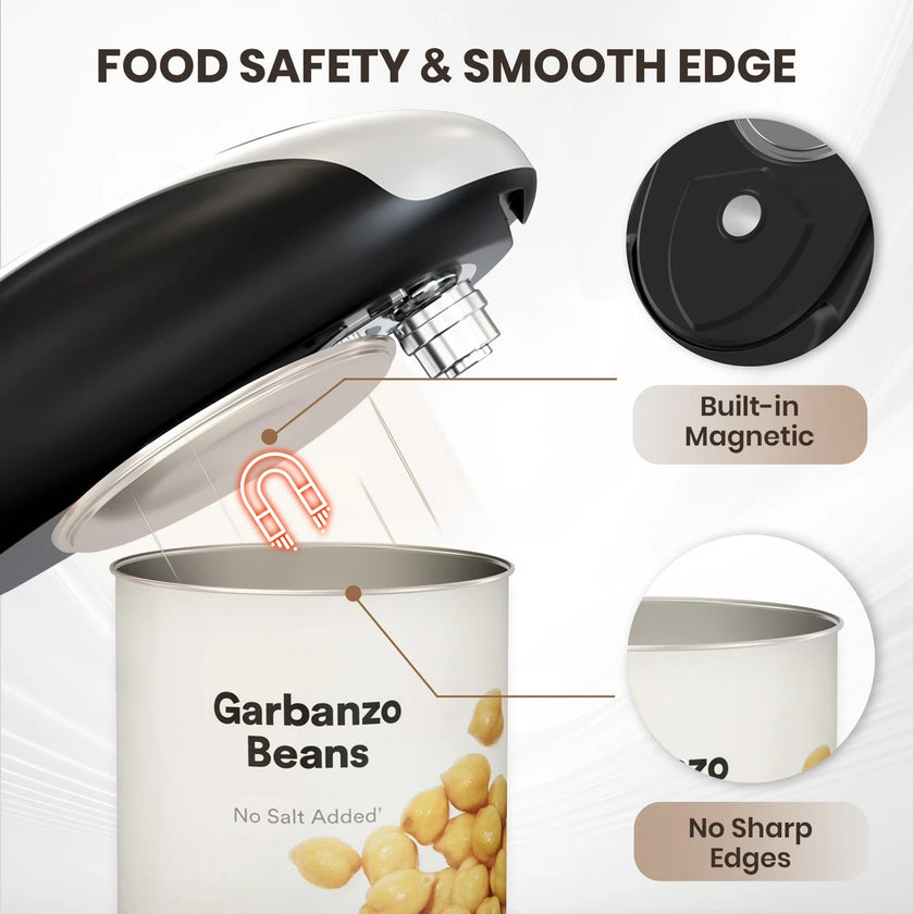 USB Rechargeable One-Touch Electric Can Opener