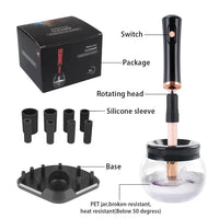 Automatic Electric Makeup Brush Cleaner and Dryer – Black