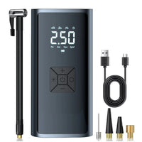 Cordless USB Rechargeable Digital Tyre Inflator Air Pump