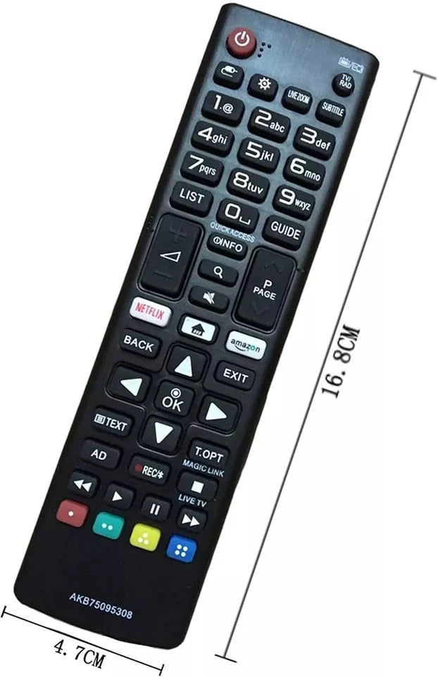 LG Compatible TV Replacement Remote Control For Smart TV Led 3D AKB75095308